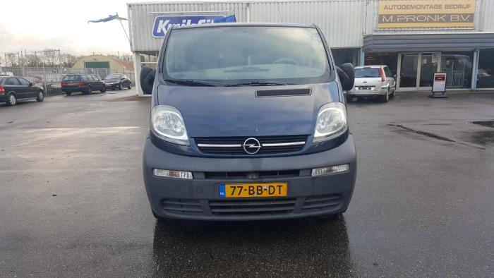 Opel Vivaro 1.9 DI Sloopvoertuig (2002, Blauw)