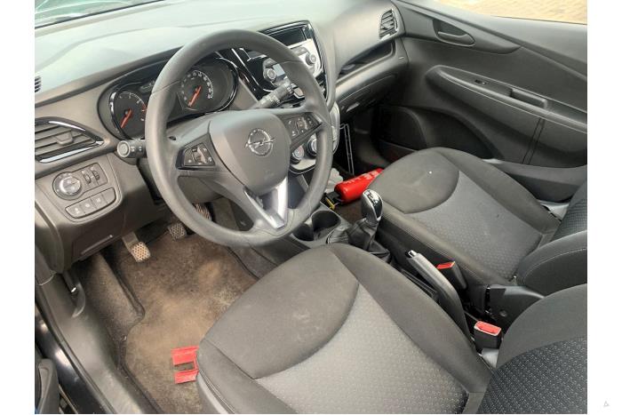 Opel Karl 1.0 ecoFLEX 12V Sloopvoertuig (2015, Carbon, Zwart)