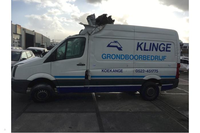 Volkswagen Crafter 2.5 TDI 30/35/50 Sloopvoertuig (2010, Wit)