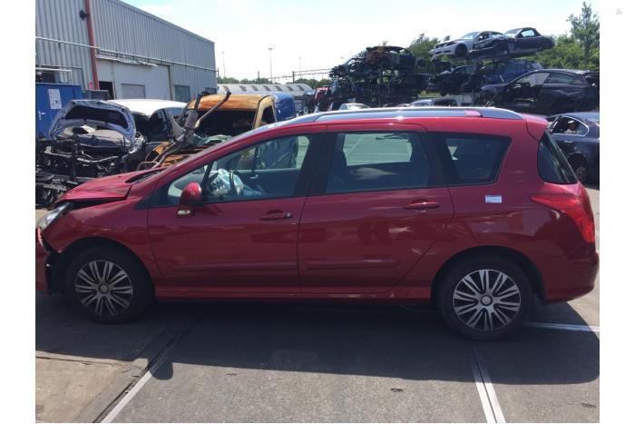 Peugeot 308 SW 1.6 VTI 16V Sloopvoertuig (2008, Rood)
