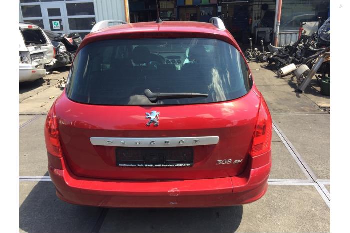 Peugeot 308 SW 1.6 VTI 16V Sloopvoertuig (2008, Rood)