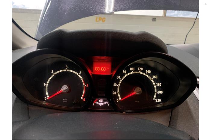 Ford Fiesta 6 1.6 TDCi 16V 95 Sloopvoertuig (2010, MIDNIGHT SKY)