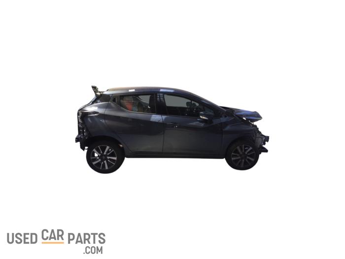 Nissan Micra 1.0 12V Sloopvoertuig (2017, Grijs)