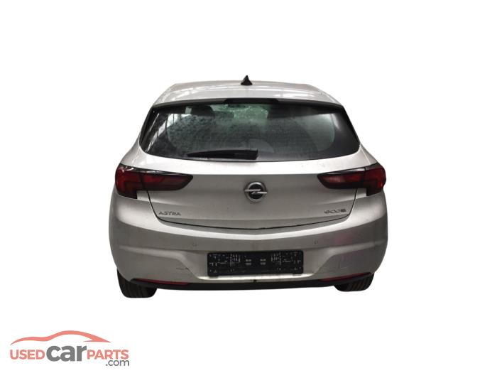 Opel Astra K 1.0 SIDI Turbo 12V Sloopvoertuig (2017, Metallic, Zilver)