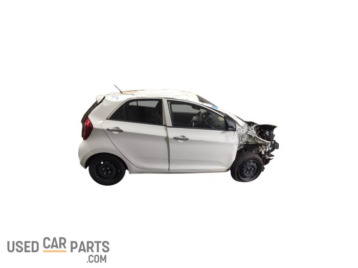 Kia Picanto 1.0 12V Sloopvoertuig (2012, Wit)