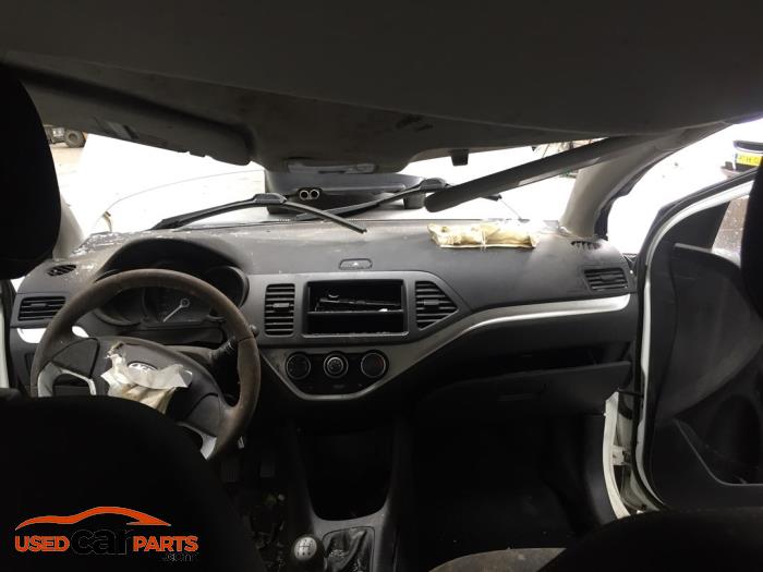 Kia Picanto 1.0 12V Sloopvoertuig (2012, Wit)