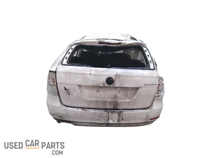 Skoda Superb Combi 2.0 TDI 16V Sloopvoertuig (2010, Wit)