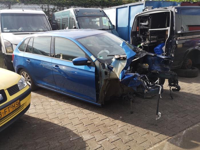 Skoda Rapid 1.2 TSI Sloopvoertuig (2014, Blauw)