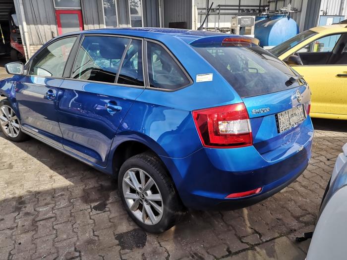 Skoda Rapid 1.2 TSI Sloopvoertuig (2014, Blauw)