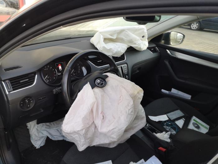 Skoda Octavia Combi 1.6 TDI Greenline 16V Sloopvoertuig (2016, Grijs)