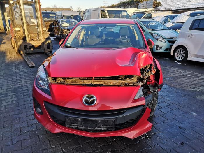 Mazda 3 Sport 2.2 CITD 16V 150 Sloopvoertuig (2012, Rood)