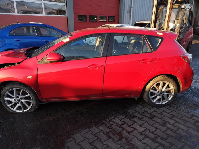 Mazda 3 Sport 2.2 CITD 16V 150 Sloopvoertuig (2012, Rood)
