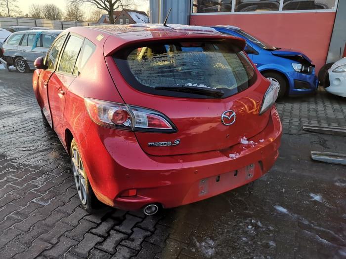 Mazda 3 Sport 2.2 CITD 16V 150 Sloopvoertuig (2012, Rood)