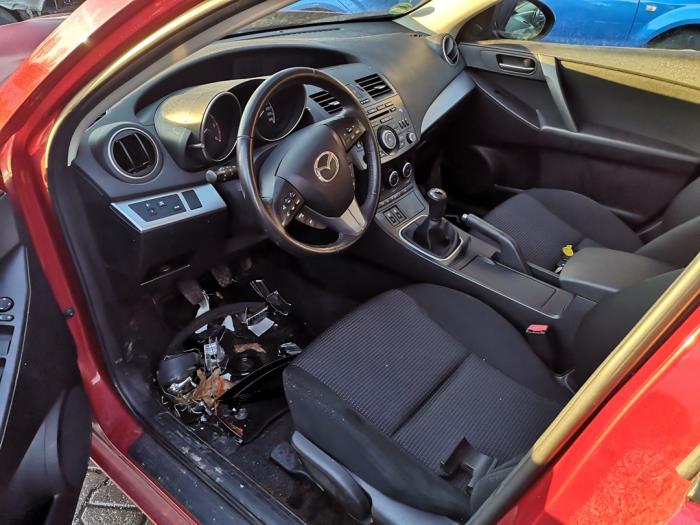 Mazda 3 Sport 2.2 CITD 16V 150 Sloopvoertuig (2012, Rood)