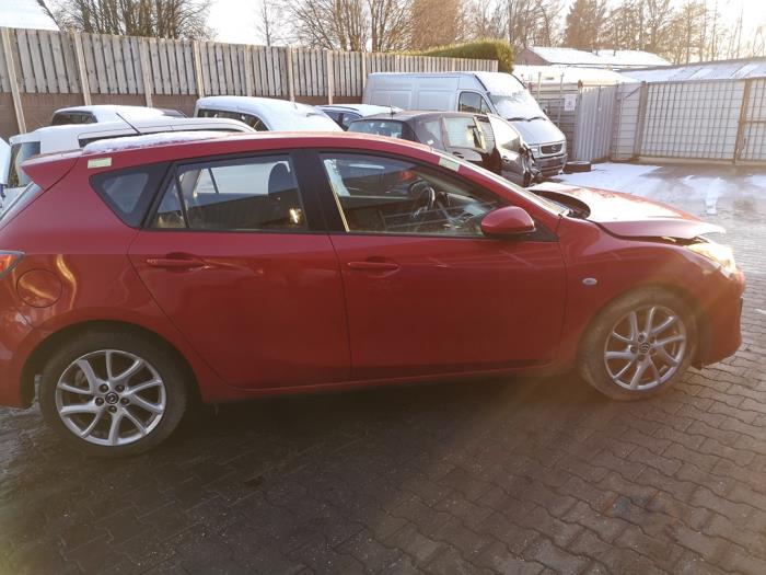 Mazda 3 Sport 2.2 CITD 16V 150 Sloopvoertuig (2012, Rood)