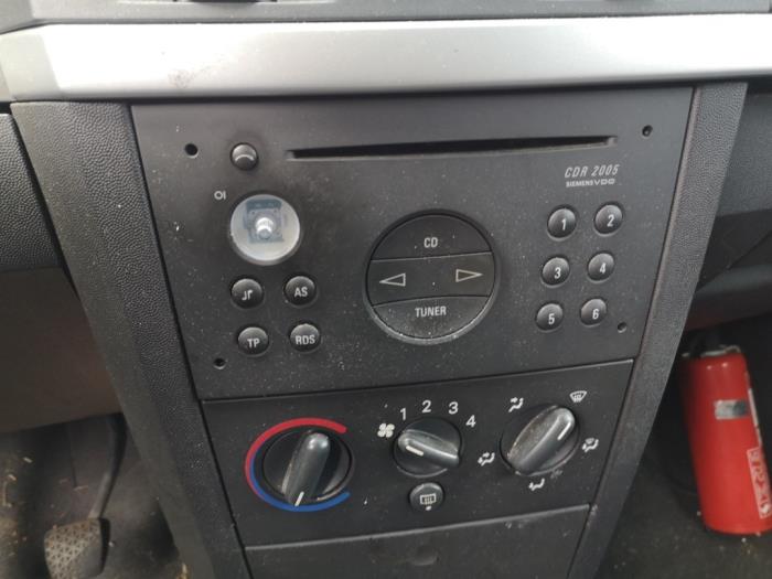 Opel Meriva 1.6 Sloopvoertuig (2004, Grijs)