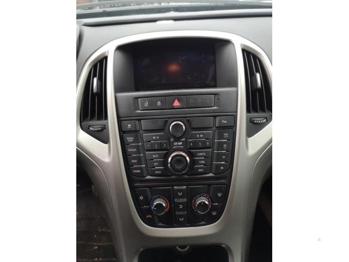 Opel Astra J 1.4 Turbo 16V Sloopvoertuig (2010, Blauw)