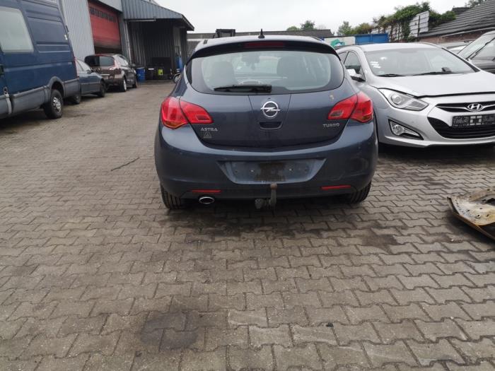 Opel Astra J 1.4 Turbo 16V Sloopvoertuig (2010, Blauw)