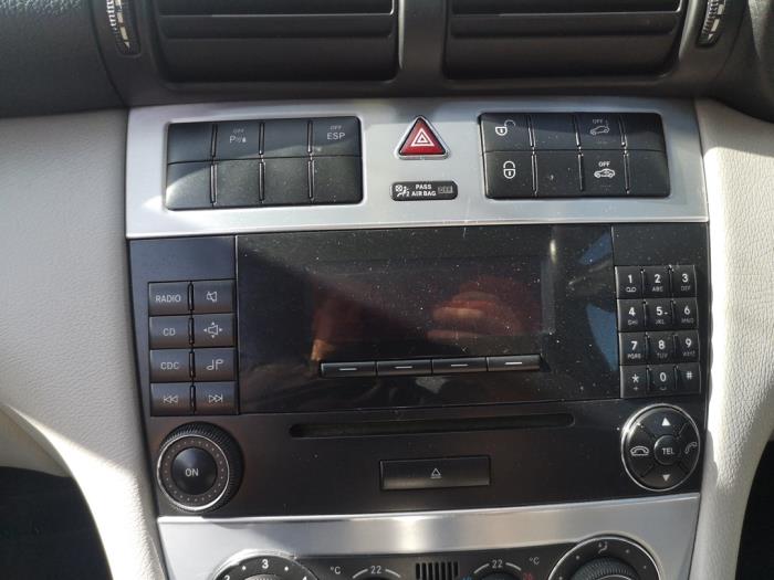 Mercedes C Sportcoupé 2.2 C-220 CDI 16V Sloopvoertuig (2008, Zwart)