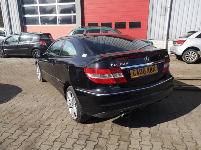 Mercedes C Sportcoupé 2.2 C-220 CDI 16V Sloopvoertuig (2008, Zwart)