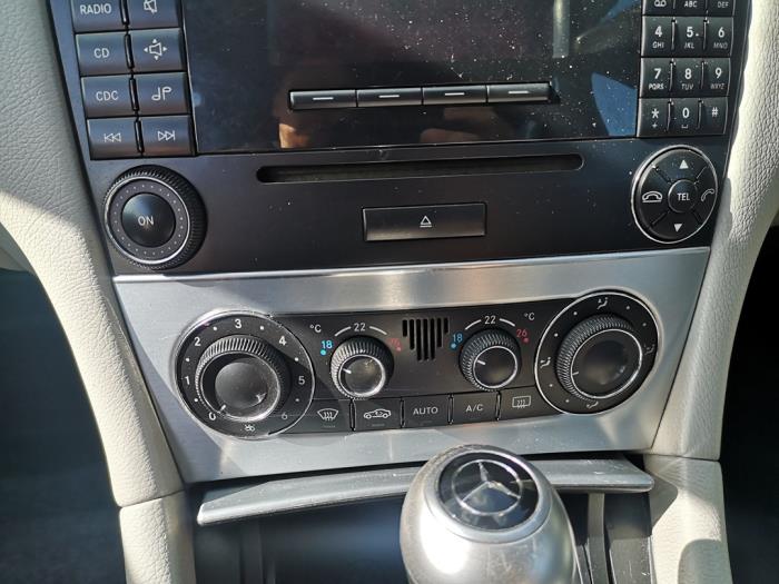 Mercedes C Sportcoupé 2.2 C-220 CDI 16V Sloopvoertuig (2008, Zwart)