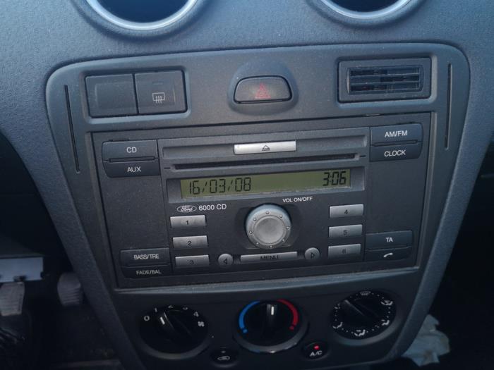 Ford Fusion 1.4 16V Sloopvoertuig (2006, Blauw)