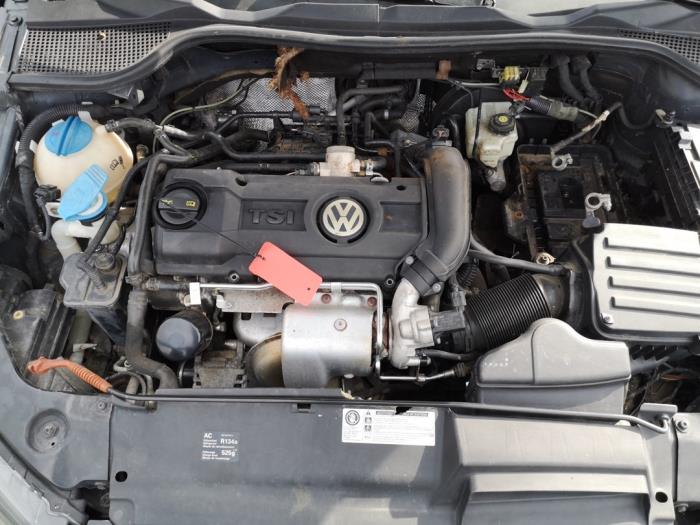 Volkswagen Scirocco 1.4 TSI 122 16V Sloopvoertuig (2010, Zwart)