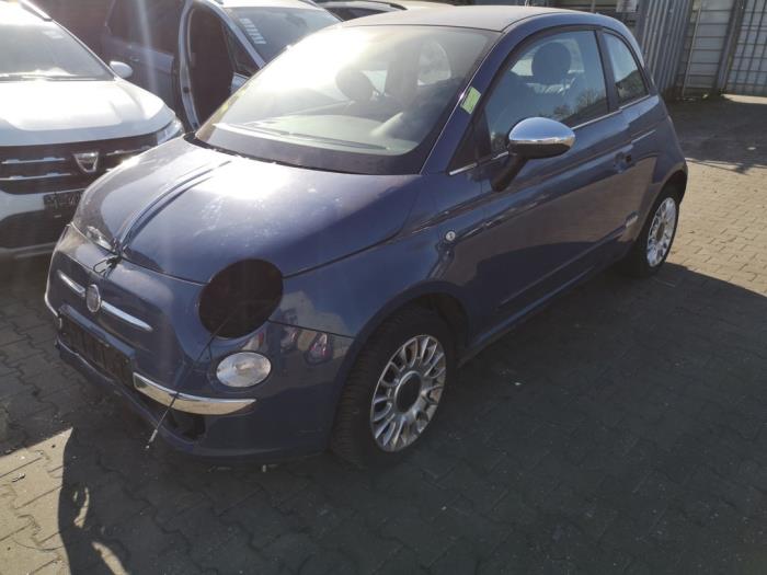 Fiat 500 0.9 TwinAir 85 Sloopvoertuig (2012, Blauw)