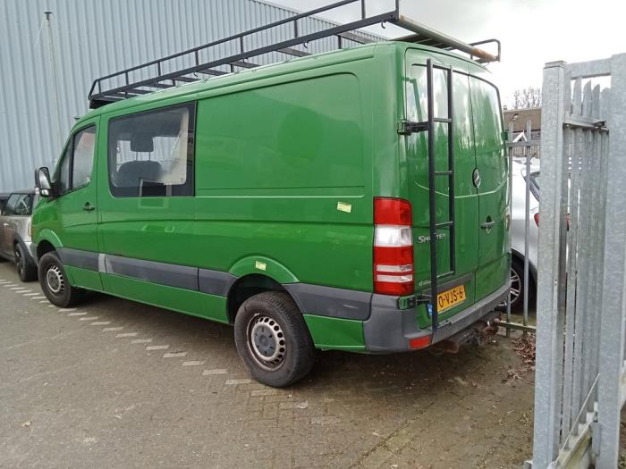 Mercedes Sprinter 3,5t 313 CDI 16V Sloopvoertuig (2007, Groen)