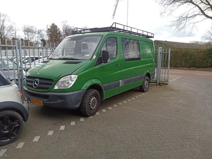 Mercedes Sprinter 3,5t 313 CDI 16V Sloopvoertuig (2007, Groen)