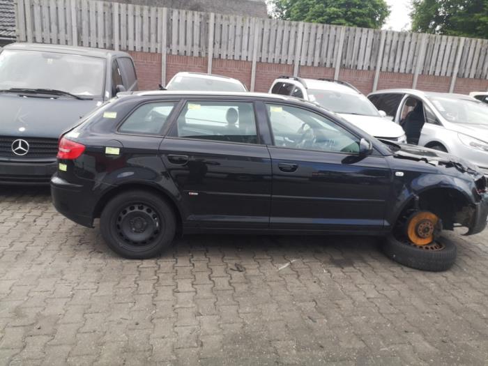 Audi A3 Sloopvoertuig (2006, Zwart)