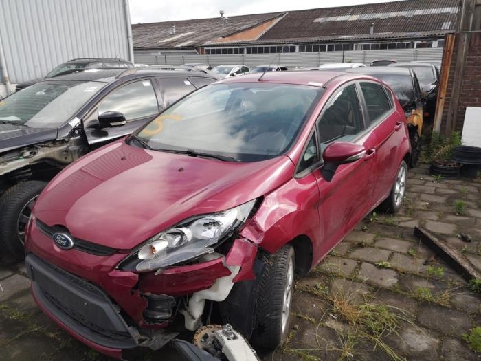 Ford Fiesta 6 1.25 16V Sloopvoertuig (2009, Paars)