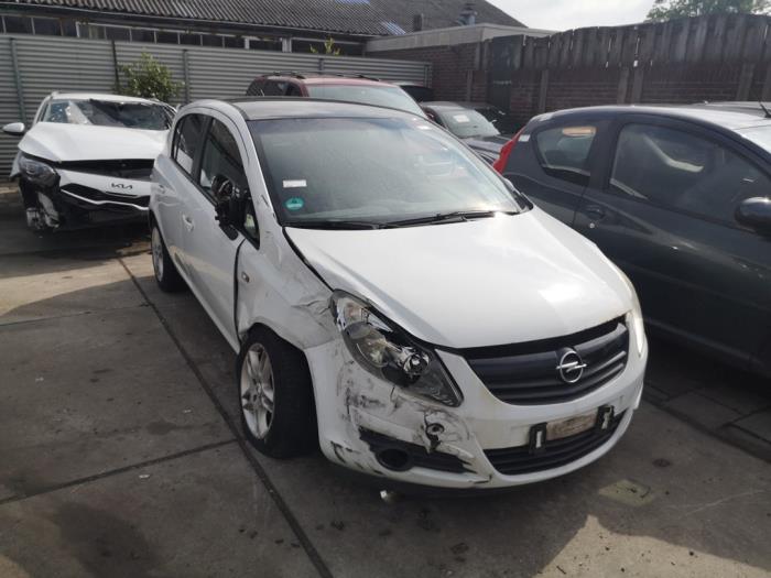 Opel Corsa D 1.4 16V Twinport Sloopvoertuig (2009, Wit)