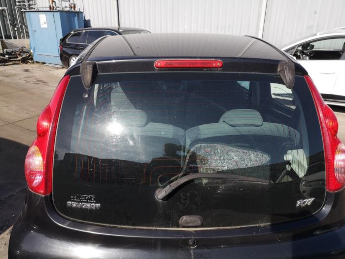 Peugeot 107 1.0 12V Sloopvoertuig (2009, Zwart)