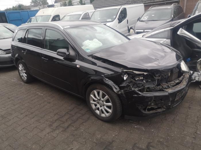 Opel Astra H SW 1.7 CDTi 16V Sloopvoertuig (2008, Zwart)