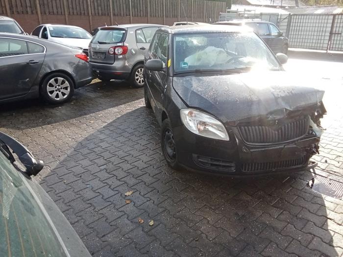 Skoda Fabia II 1.2i Sloopvoertuig (2008, Zwart)