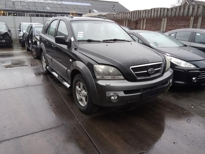 Kia Sorento I 2.5 CRDi 16V Sloopvoertuig (2006, Zwart)