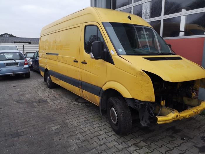Volkswagen Crafter 2.0 BiTDI Sloopvoertuig (2012, Geel)