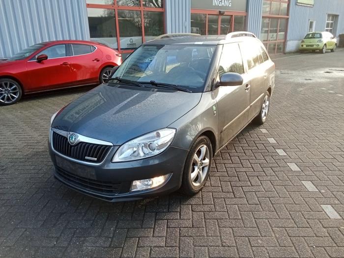 Skoda Fabia II Combi 1.2 TDI 12V Greenline Sloopvoertuig (2011, Grijs)