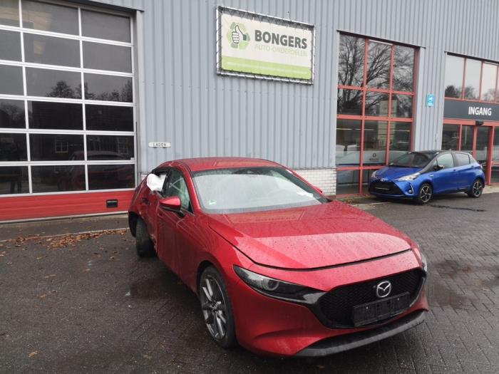 Mazda 3 Sport 2.0 SkyActiv-G 122 Mild Hybrid 16V Sloopvoertuig (2021, Rood)