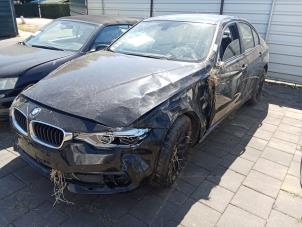 BMW 3 serie 318d 2.0 16V Sloopvoertuig (2017, Zwart)