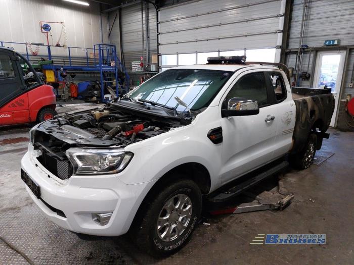 Ford Ranger 2.0 EcoBlue 16V 4x4 Sloopvoertuig (2020, Wit)