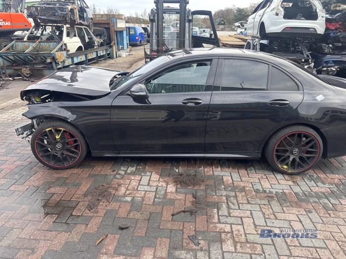 Mercedes C C-180 1.6 16V Sloopvoertuig (2017, Zwart)