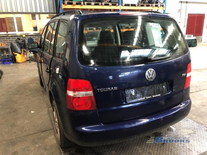 Volkswagen Touran 1.6 FSI 16V Sloopvoertuig (2007, Blauw)