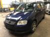 Volkswagen Touran 1.6 FSI 16V Sloopvoertuig (2007, Blauw)