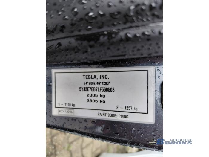 Tesla Model 3 Long Range AWD 75 kWh Sloopvoertuig (2019, Grijs)