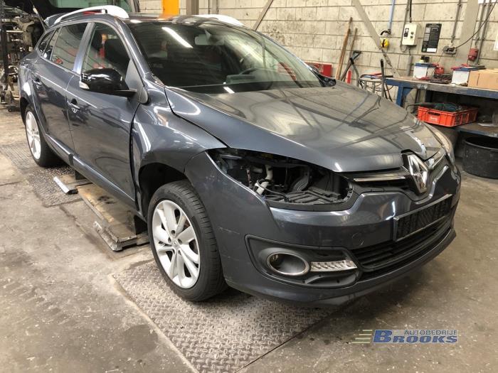 Renault Megane III Grandtour 1.2 16V TCE 130 Sloopvoertuig (2015, Titanium, Grijs)