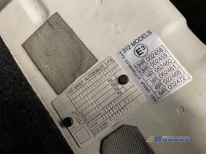 Fiat 500 1.4 16V Sloopvoertuig (2007, Blauw)