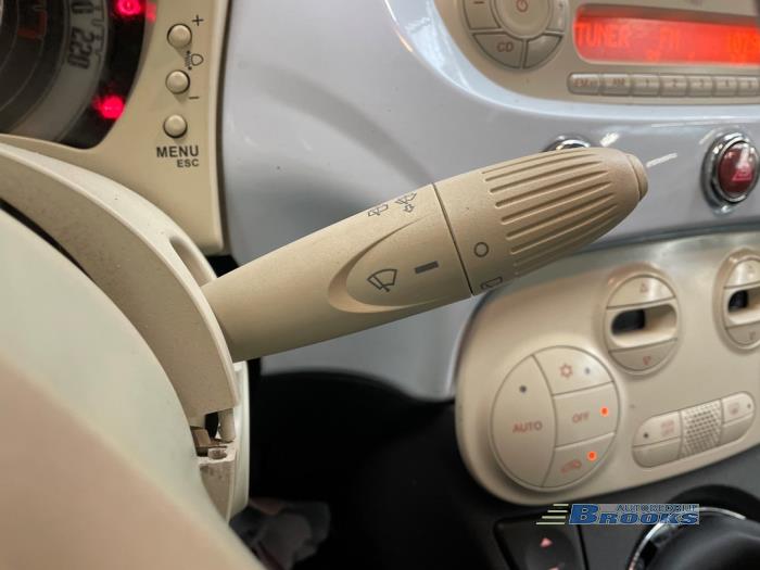 Fiat 500 1.4 16V Sloopvoertuig (2007, Blauw)