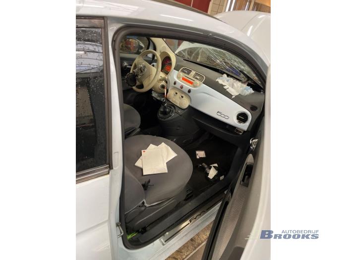 Fiat 500 1.4 16V Sloopvoertuig (2007, Blauw)